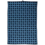 Småfolk - Mønstret Strandhåndkle Med Epler Blue Grotto - Blå