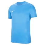 Nike Park VII Jersey SS Maillot Homme, University Blue/White, FR : S (Taille Fabricant : S)