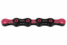 KMC Bike Chain Diamond Like Coating Black Pink 116 Link 11 Speed Bicycle