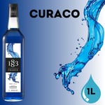 1883 Maison Routin Premium Curacao 1L Syrup Home Cocktail Making