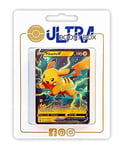 Pikachu Swsh063 - Ultraboost X Epée Et Bouclier 4 Voltage Éclatant - Coffret De 10 Cartes Pokémon Françaises