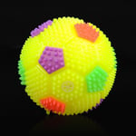 6.5cm Baby Kids Light-up Toy Bouncing Sound Balls Luminous Random Color Football
