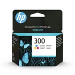 HP CC643EE 300 Original Ink Cartridge, Tri-color, Single Pack - Exp 02/24