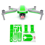 Wrapgrade Skin compatible with DJI Mavic Air 2 | Accent Color B (NEON GREEN)