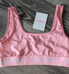 Juicy Couture Sports Crop Bandeau Top New Tags Pink Size Medium