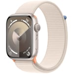 Apple Watch Series 9 GPS + Cell. 41mm Starlight Aluminium Case / Sport Loop
