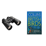Olympus Binocular 10x50 S - Ideal for Nature Observation, Wildlife, Birdwatching, Sports, Concerts, Black & British Birds: A photographic guide to every common species (Collins Complete Guide)