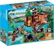 Playmobil 5557 Wildlife Adventure Tree House With 150+ Pieces Interactive Toy