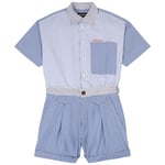 Dsquared2 Randig Logo Jumpsuit Blå | Blå | 14 years
