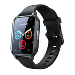 Joyroom FT3 Smartwatch - Vandtæt, Bluetooth, Sportsmodes iOS / Android - Mørkegrå