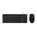 Logitech G305 LIGHTSPEED Wireless Gaming Mouse and G413 TKL SE Mechanical Gaming Keyboard – mouse with HERO sensor and compact keyboard – PC/Mac - Black