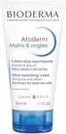 Bioderma Atoderm Hands & Nails Ultra-Repairing Cream 3 x 150 ml (Pack of 1) 