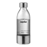 Aarke - PET vannflaske til kullsyremaskin 0,45L stål