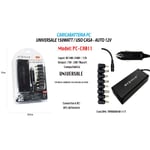 Trade Shop - Chargeur De Batterie Alimentation Universelle Ordinateur Portable 150w Voiture/maison Maxtech Pc-ca011