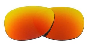 NEW POLARIZED REPLACEMENT FIRE RED LENS FIT OAKLEY FORAGER SUNGLASSES