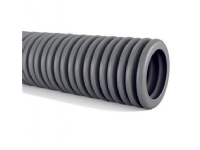 Plastrør fleksibel, PVC 16 mm korrugeret. De tåler en trykbelastning på 750N. - (100 meter)