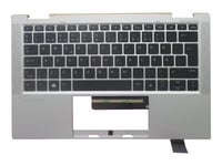 Hp - Ersättningstangentbord För Bärbar Dator - Bakgrundsbelyst - Qwerty - Nordisk - Med Övre Skydd - För Elitebook X360 1030 G7 Notebook