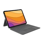 Logitech Combo Touch Keyboard Case for iPad Air 11" M2 (4th & 5th Gen) - Oxford Grey
