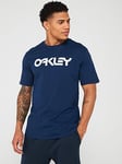 Oakley Mens Mark Ii Short Sleeve Tee 2.0 - Navy, Navy, Size Xl, Men