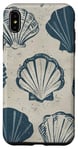 Coque pour iPhone XS Max Bleu Coquillage Etoile De Mer Océan Plage Sea