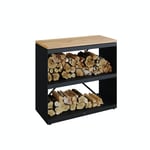 OFYR Vedförvaring Wood Storage Dressoir Black 3000098