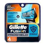 Gillette Fusion Proshield Chill Rakblad 4-Pack