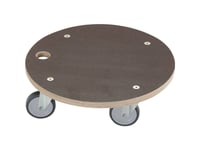 Dörner + Helmer 300684 Maxi Soft Transportrullevogn Bæreevne (Max.): 200 Kg 380 Mm X 380 Mm X 120 Mm