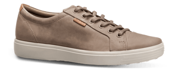 Ecco Herre-sneaker Brun E - Str. 44 - Skinn/pu/