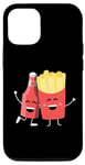 iPhone 14 Friendship Day Best Friends – Cute Ketchup & Fries Graphic Case