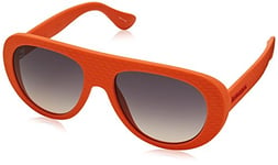 Havaianas Unisex's Rio/M LS QPR Sunglasses, Orange/Grey Grey, 54