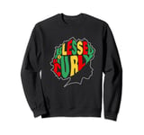 « Blessed to Be Curly People » - Mois d'histoire noire Sweatshirt