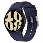Silikon armbånd No-Gap Samsung Galaxy Watch 6 (44mm) - Blå