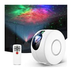 Star Projector,Night Light Projector with LED Nebula Cloud,Galaxy Projector with Remote Control for Kids Baby Adults Bedroom/Party/Game Rooms/Home Theatre/ and Night Light Ambience (White)