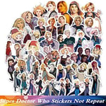 50pcs/Pack Cool Random Doctor Who Funny Luggage Sticker PVC Suitcase Travel Car Laptop Fridge Skate Motorcycle Guitar Stickers