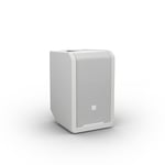 LD Systems ANNY 8 Enceinte Portable de sonorisation Bluetooth alimentée par Batterie avec Table de mixage intégrée Blanc