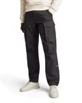 G-STAR RAW Men's Core Regular Cargo Pants, Black (dk black D24309-D387-6484), 33W / 34L
