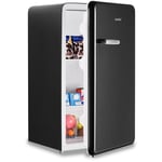 Comfee - Retro Refrigerateur Sous Plan 93L Froid statique L48.8cm x H83.5cm-41dB-Noir
