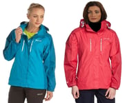 Regatta Ladies Calderdale Waterproof Jacket White, Blue Or Pink Isotex Rww137