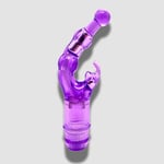 Naughty Bunny Vibrator (Purple) Rabbit Clitoral Massager Adult Sex Toy