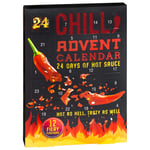 EEMKAY® New 24 Days Of Hot Sauce Chilli Lovers Advent Calendar Xmas Gift