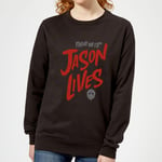 Friday the 13th Jason Lives Women's Sweatshirt - Black - L - Black
