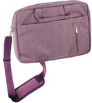 Navitech Purple Water Resistant Bag For Lenovo Yoga 7i Gen 8 (14") Laptop