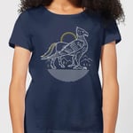 Harry Potter Buckbeak Women's T-Shirt - Navy - L