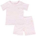 Livly Saturday Prickigt T-shirt Och Shorts-set Rosa | Rosa | 110/116 cm