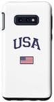 Coque pour Galaxy S10e Supporters des Jeux Officiel Maillot Joueur USA
