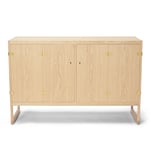 Carl Hansen - BM0057 Cabinet Oak White Oil FSC™Mix 70% - Skänkar och sideboards - Børge Mogensen - Träfärgad - Trä