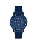 Lacoste Chronograph Quartz Watch for men with Navy Blue Silicone bracelet - 2011244