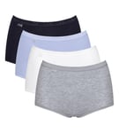 sloggi Women's Basic+ Maxi C4P Underwear, Multiple Colours 15, 14