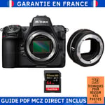 Nikon Z8 + FTZ II + 1 SanDisk 64GB Extreme PRO UHS-II SDXC 300 MB/s + Guide PDF MCZ DIRECT '20 TECHNIQUES POUR RÉUSSIR VOS PHOTOS