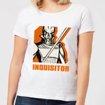 Star Wars Rebels Inquisitor Women's T-Shirt - White - L - White